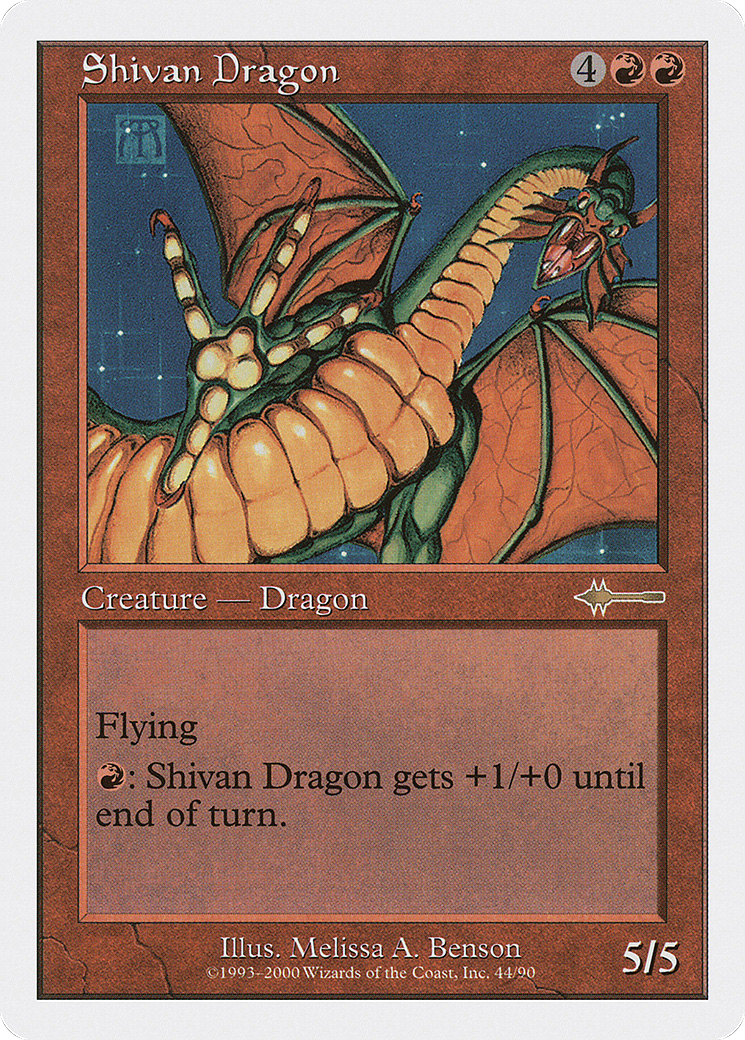 Shivan Dragon Card Image