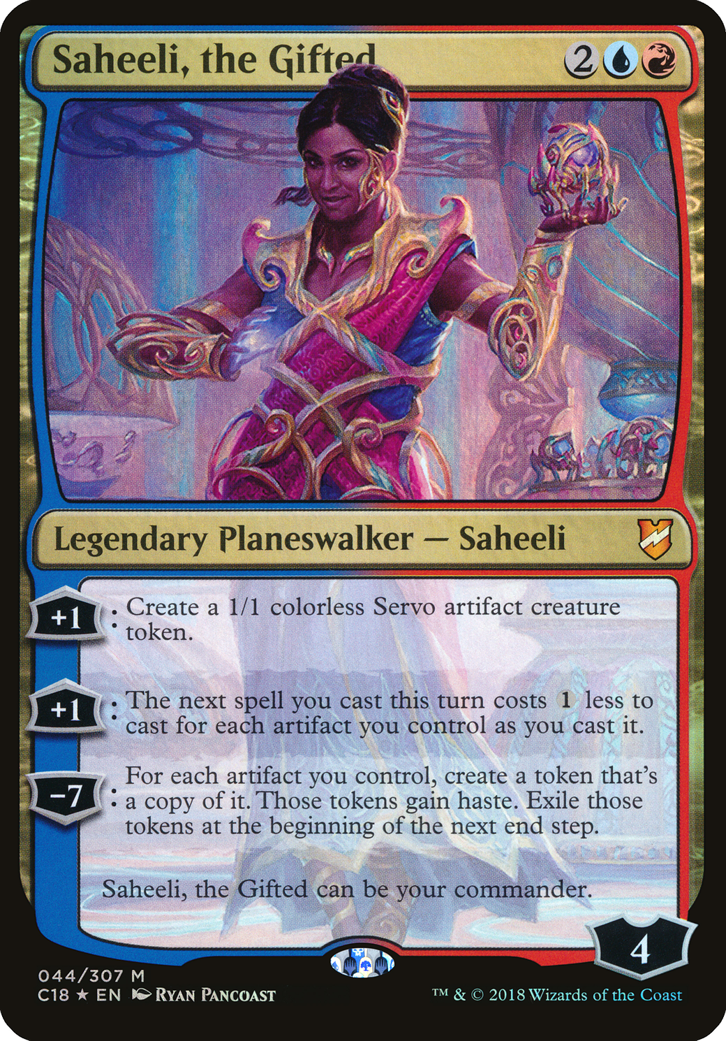 Saheeli, the Gifted Card Image
