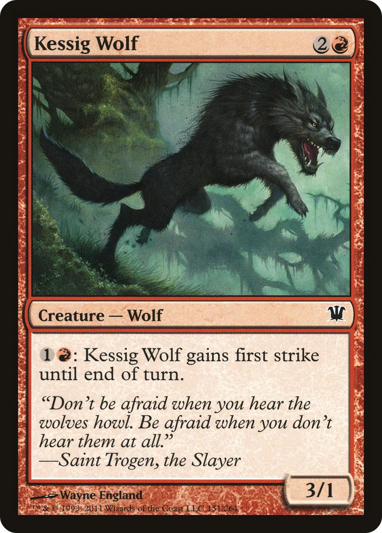 Kessig Wolf Card Image