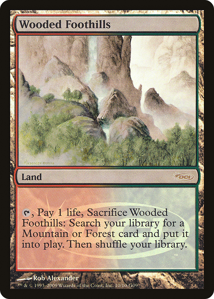 Wooded Foothills Card Image