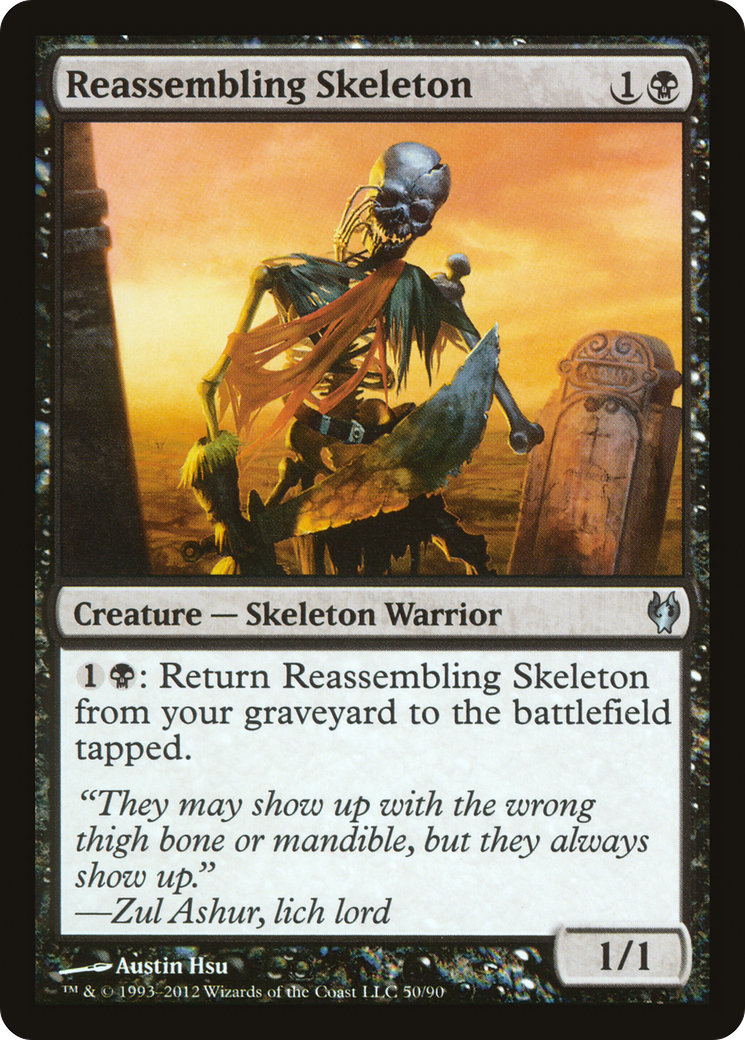 Reassembling Skeleton Card Image