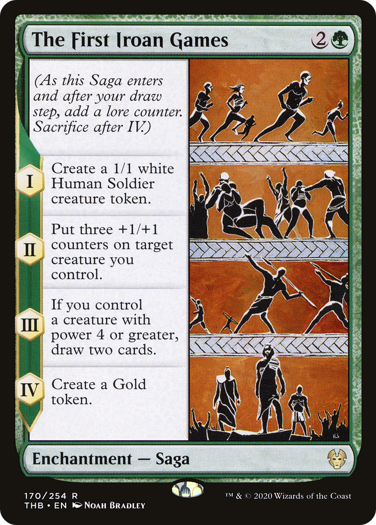 The First Iroan Games Card Image