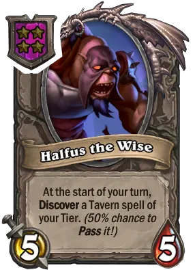 Halfus the Wise Card Image