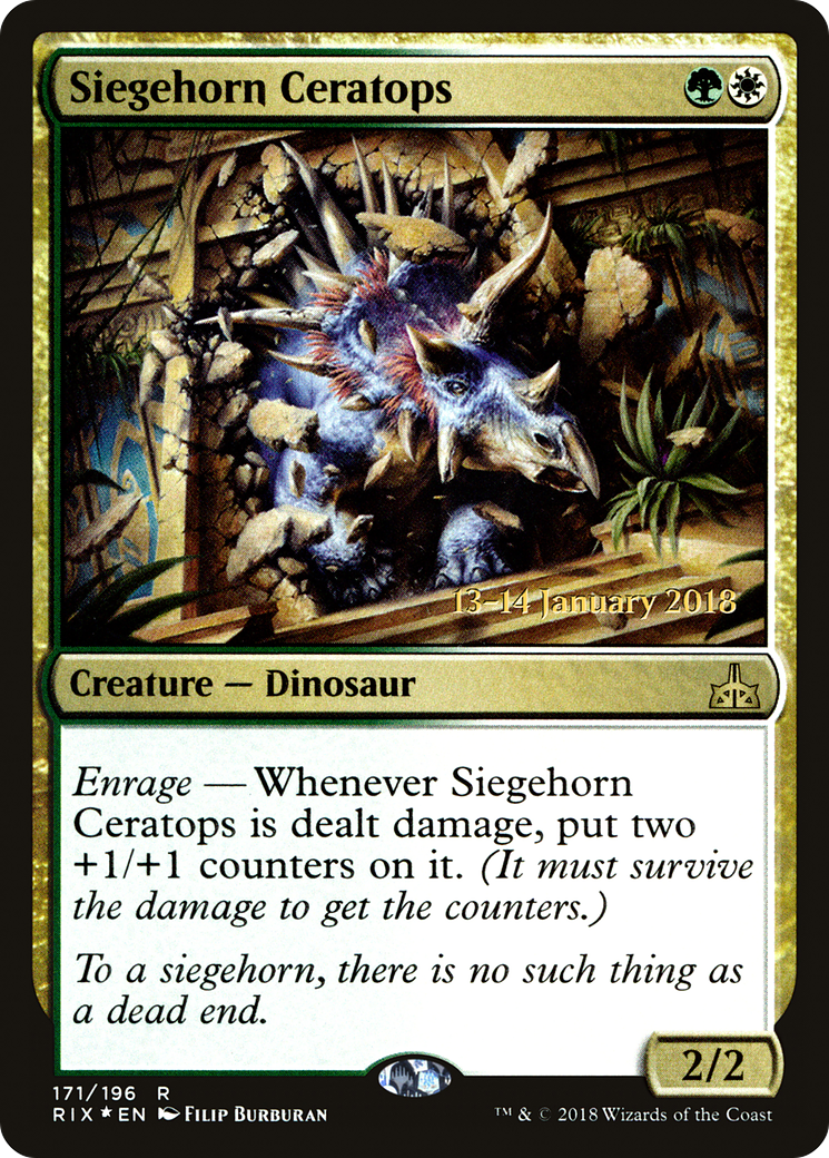 Siegehorn Ceratops Card Image