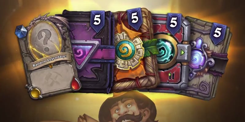 The Hearthstone Explorer's Bundle - 20 Standard Packs + 1 Uldum Legendary