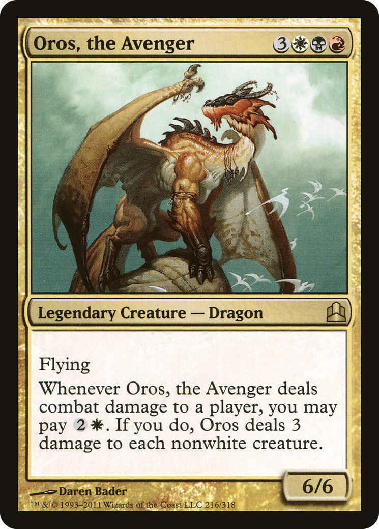Oros, the Avenger Card Image