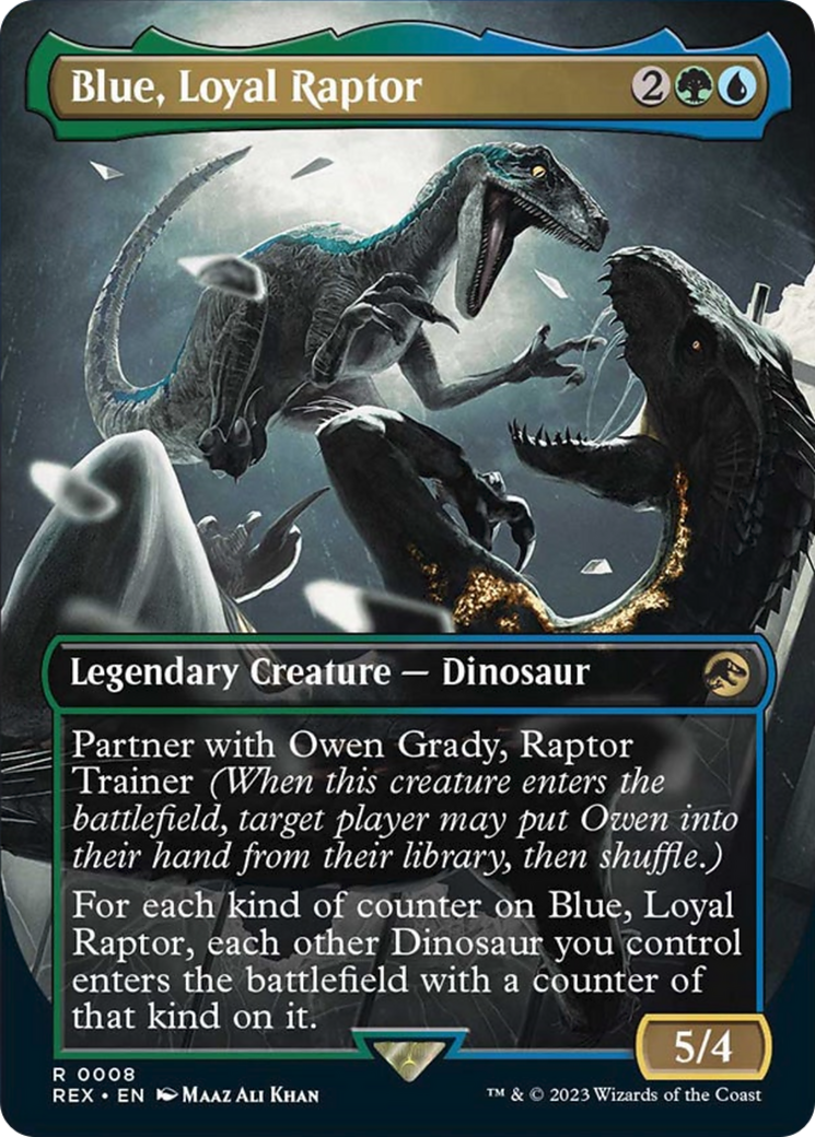 Blue, Loyal Raptor Card Image