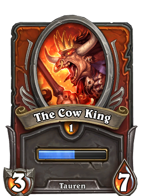 The Cow King Card Image