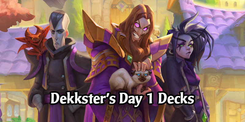 Dekkster's Top 5 Day 1 Scholomance Academy Decks to Try