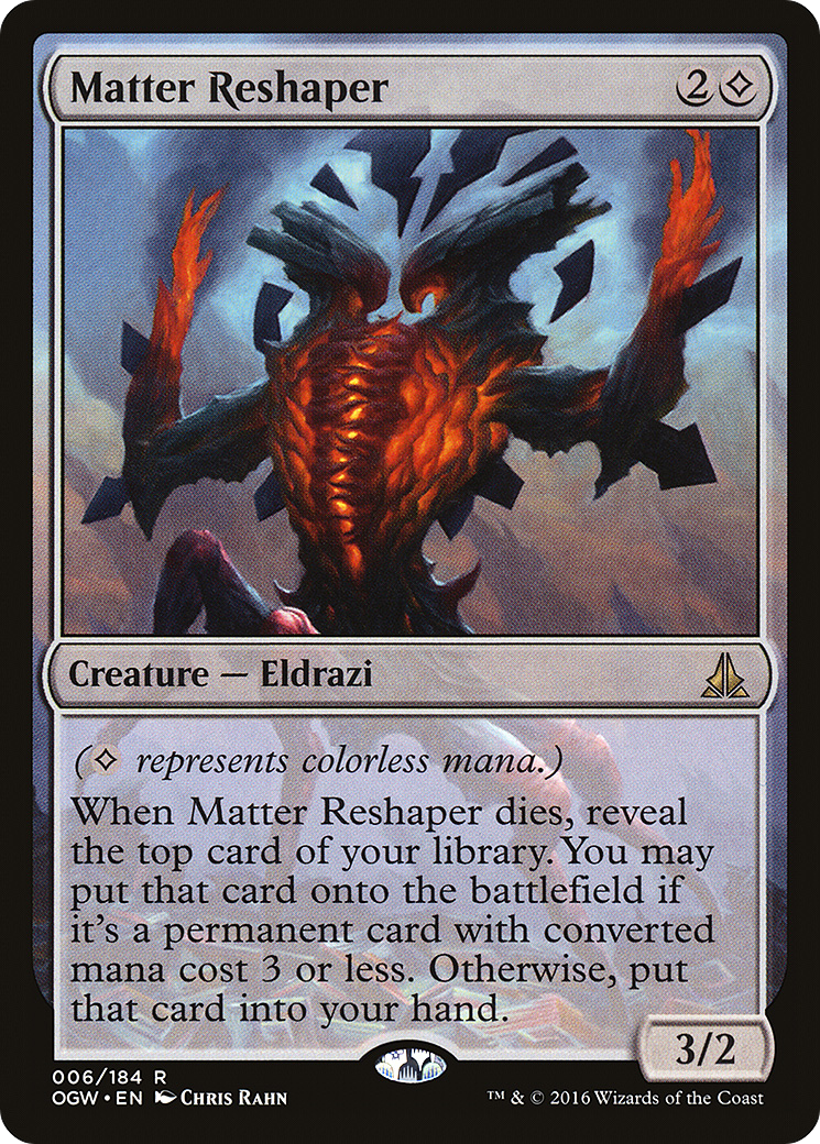 Matter Reshaper Card Image