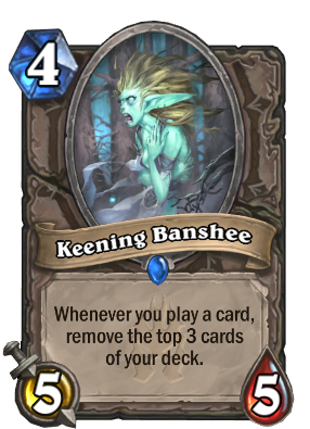 Keening Banshee kártya kép