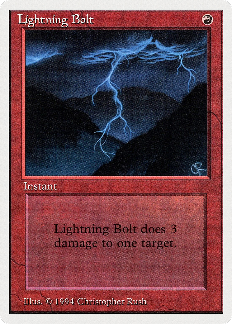 Lightning Bolt Card Image