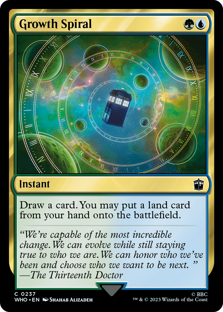 Growth Spiral Card Image