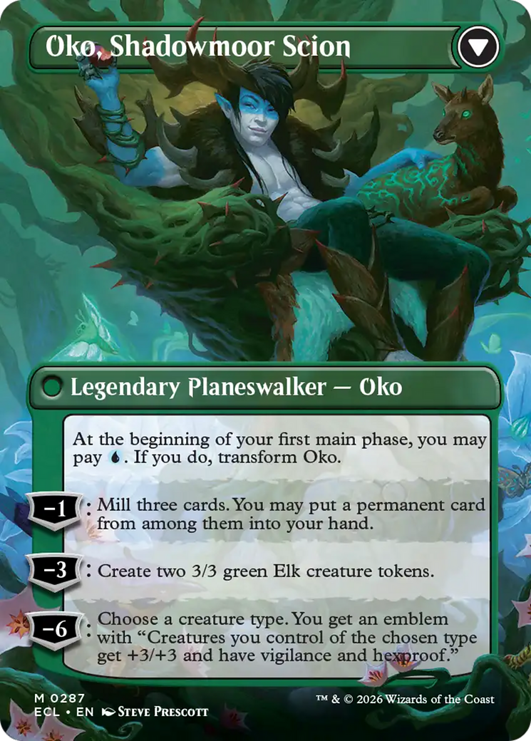 Oko, Shadowmoor Scion Magic: The Gathering card