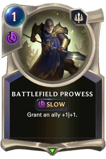 Battlefield Prowess Card Image