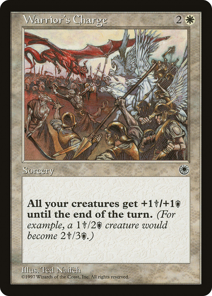 Warrior's Charge Card Image
