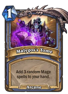 Malygos's Tome Card Image