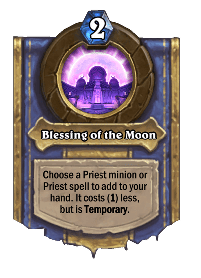 Blessing of the Moon Card Image