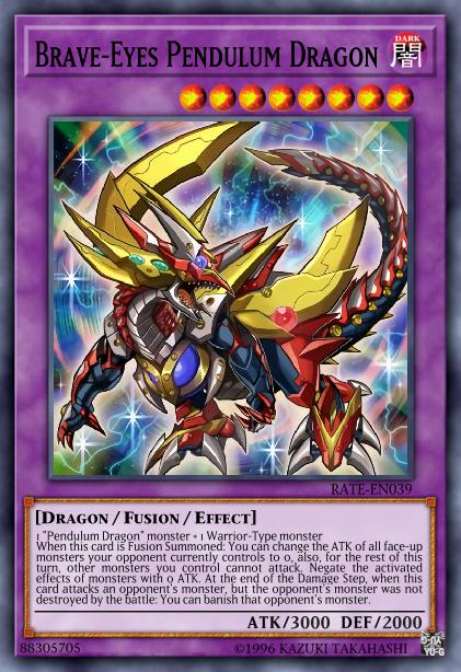 Brave-Eyes Pendulum Dragon Card Image