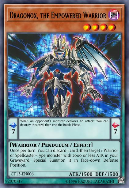 Dragonox, the Empowered Warrior Card Image