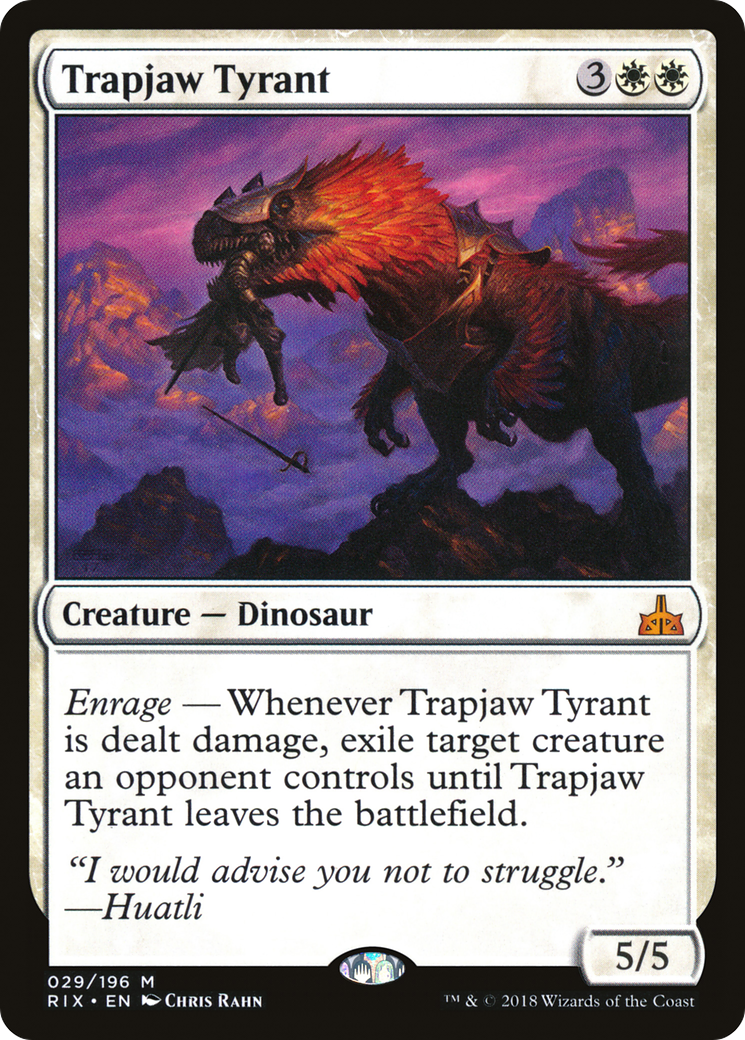 Trapjaw Tyrant Card Image