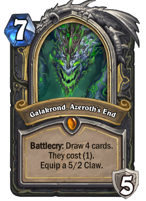 Galakrond, Azeroth's End Card Image