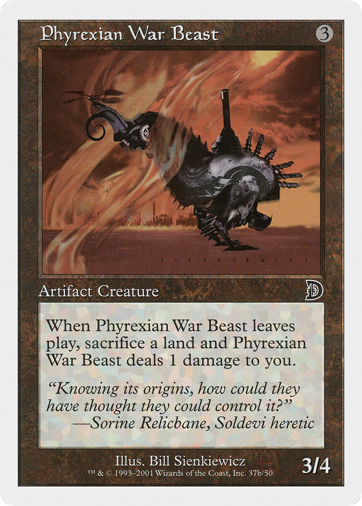 Phyrexian War Beast Card Image