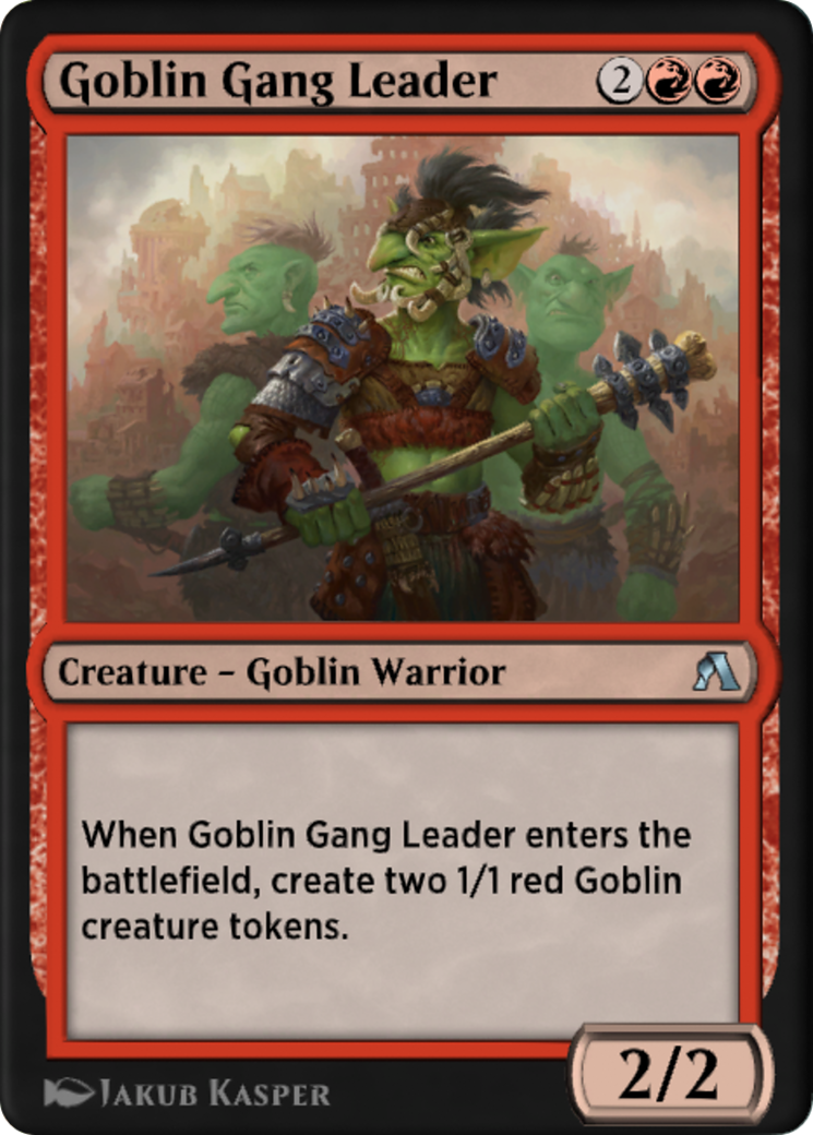Goblin Gang Leader Card Image