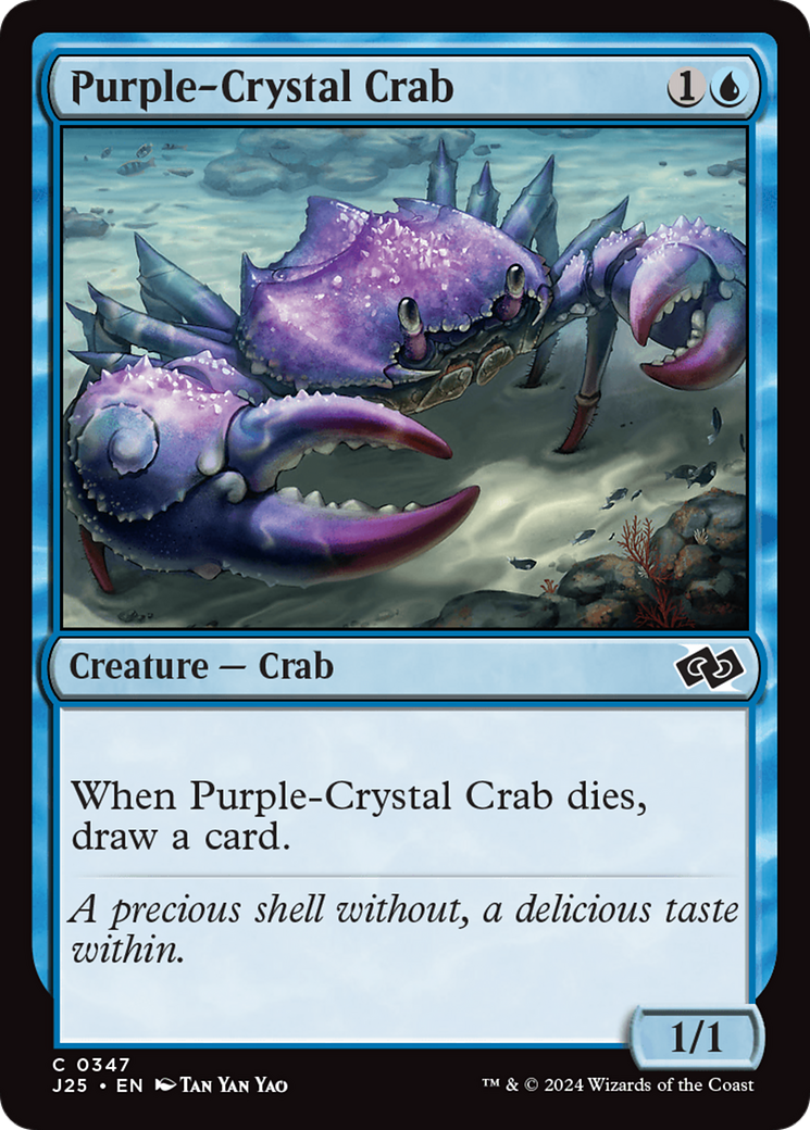 Purple-Crystal Crab Card Image