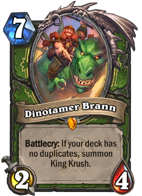 Dinotamer Brann Card Image