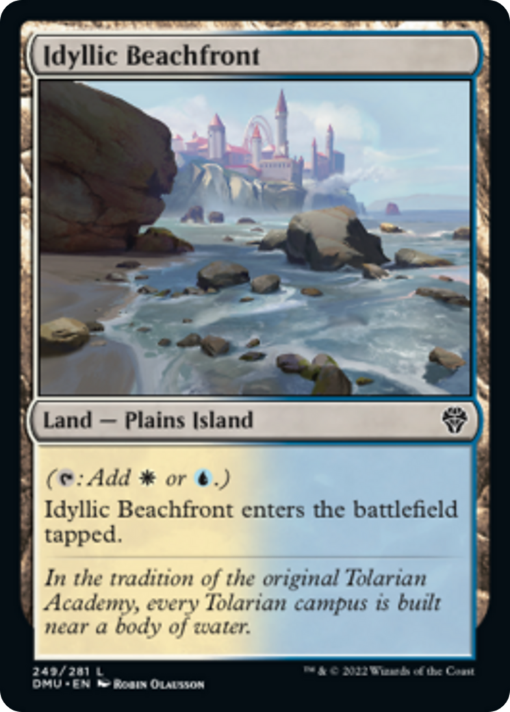 Idyllic Beachfront Card Image