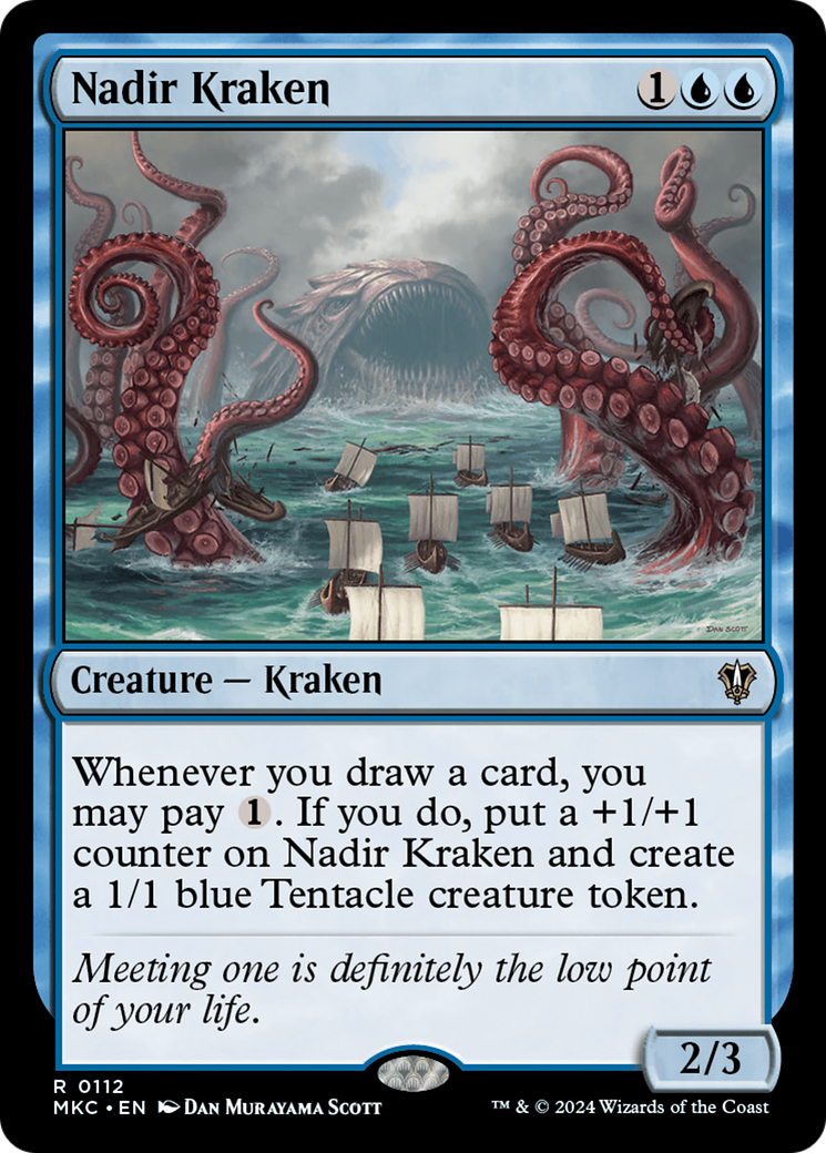 Nadir Kraken Card Image