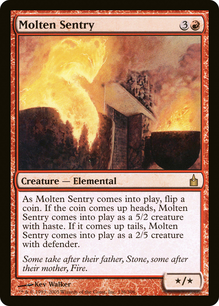 Molten Sentry Card Image