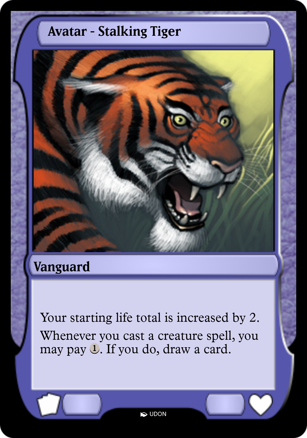 Stalking Tiger Avatar Card Image