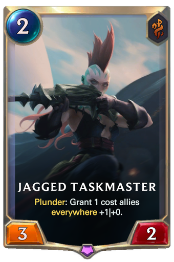 Jagged Taskmaster Card Image