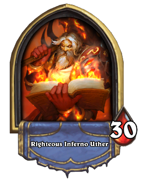 Righteous Inferno Uther Card Image