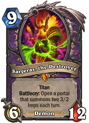 Sargeras, the Destroyer Card Image