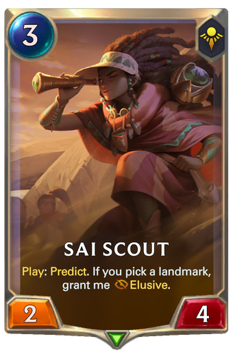 Sai Scout Card Image