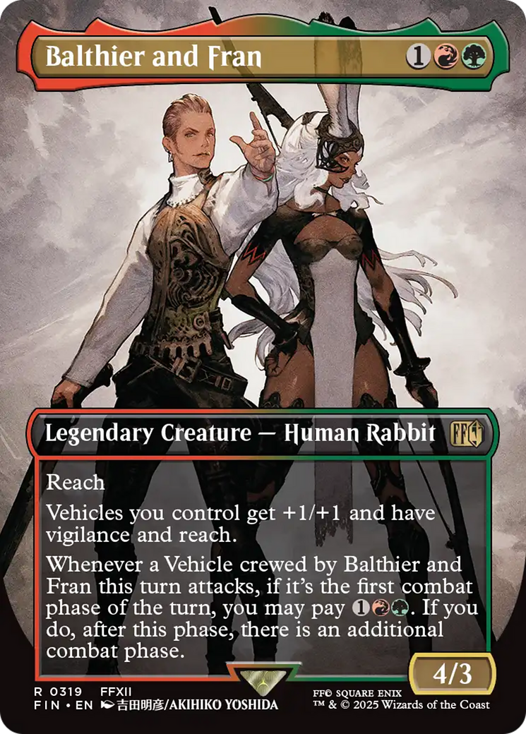 Balthier and Fran Card Image