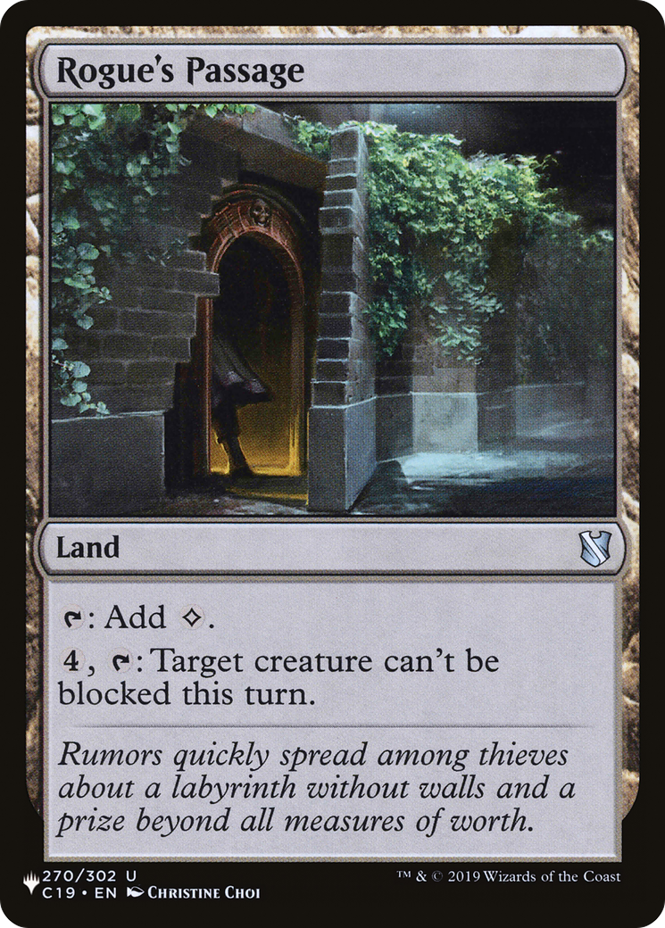 Rogue's Passage Card Image