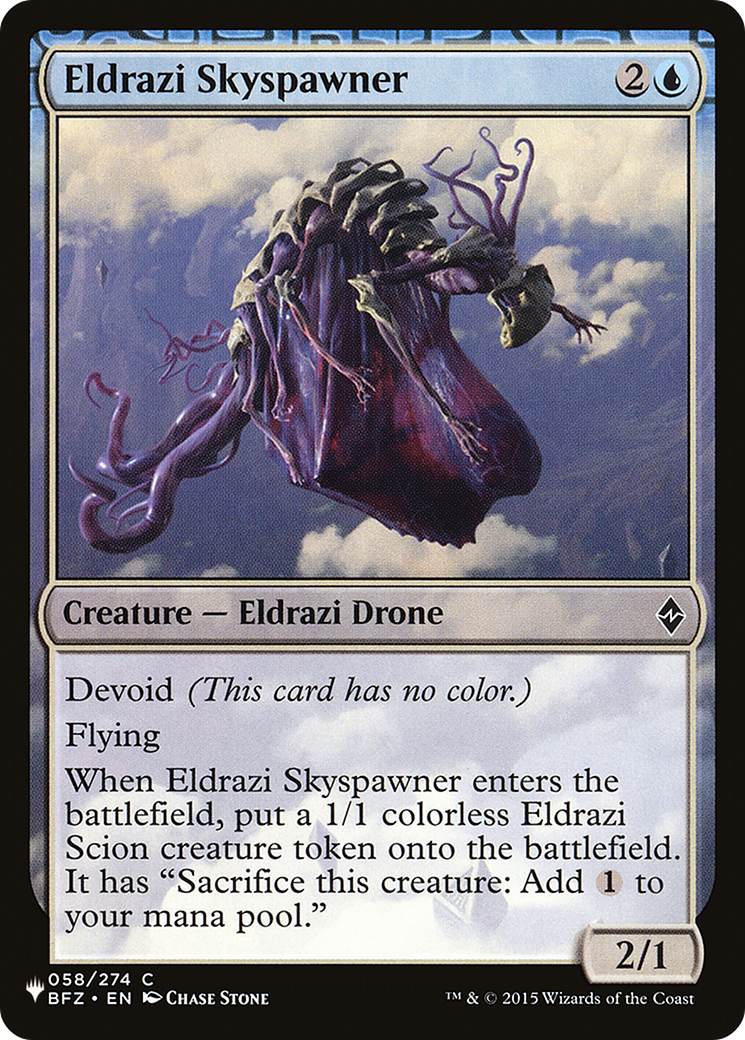 Eldrazi Skyspawner Card Image