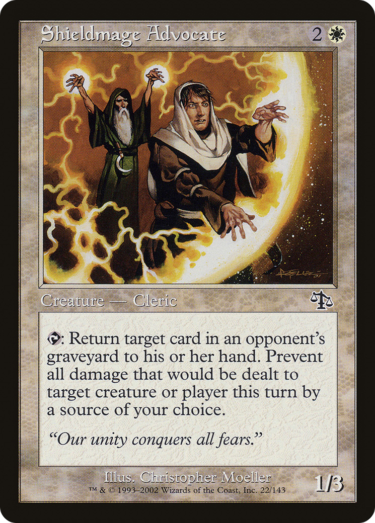 Shieldmage Advocate Card Image