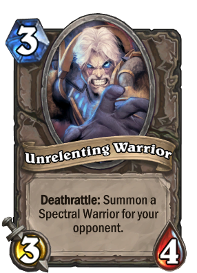 Unrelenting Warrior Card Image