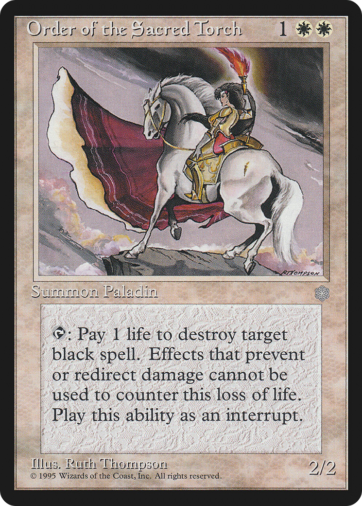 Order of the Sacred Torch Card Image
