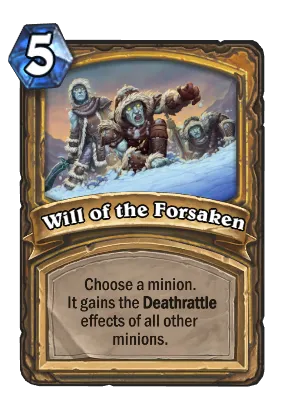 Will of the Forsaken Card Image