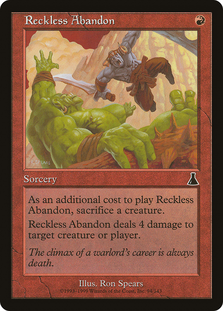 Reckless Abandon Card Image