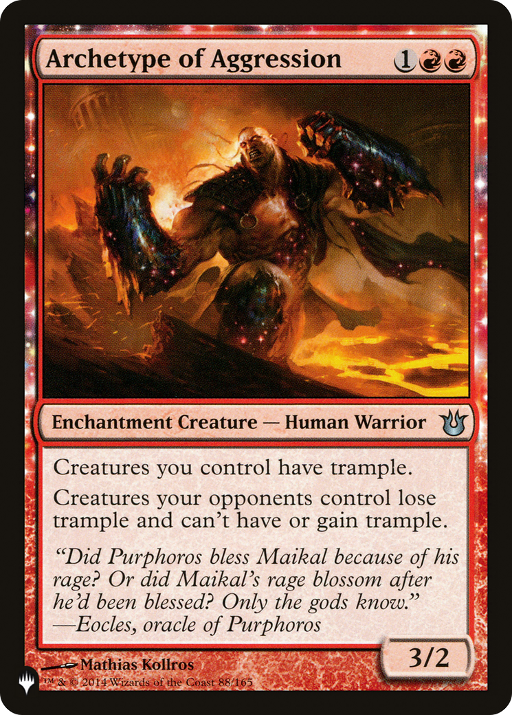 Archetype of Aggression Card Image
