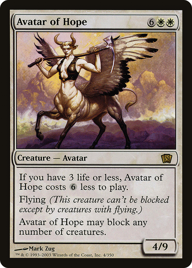 Avatar of Hope Card Image