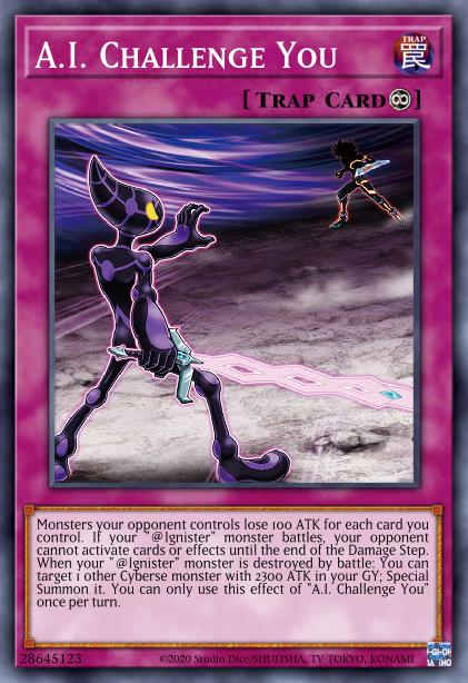 A.I. Challenge You Card Image