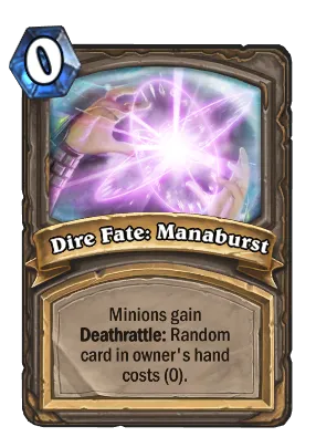 Dire Fate: Manaburst Card Image